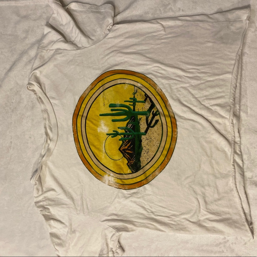 White desert shirt